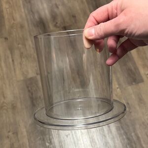 Clear Plastic accessory organizer